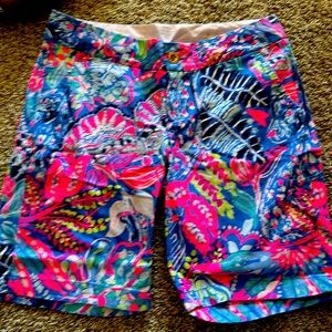 Lilly Pulitzer Chipper Short-Fantasy Garden-NWT